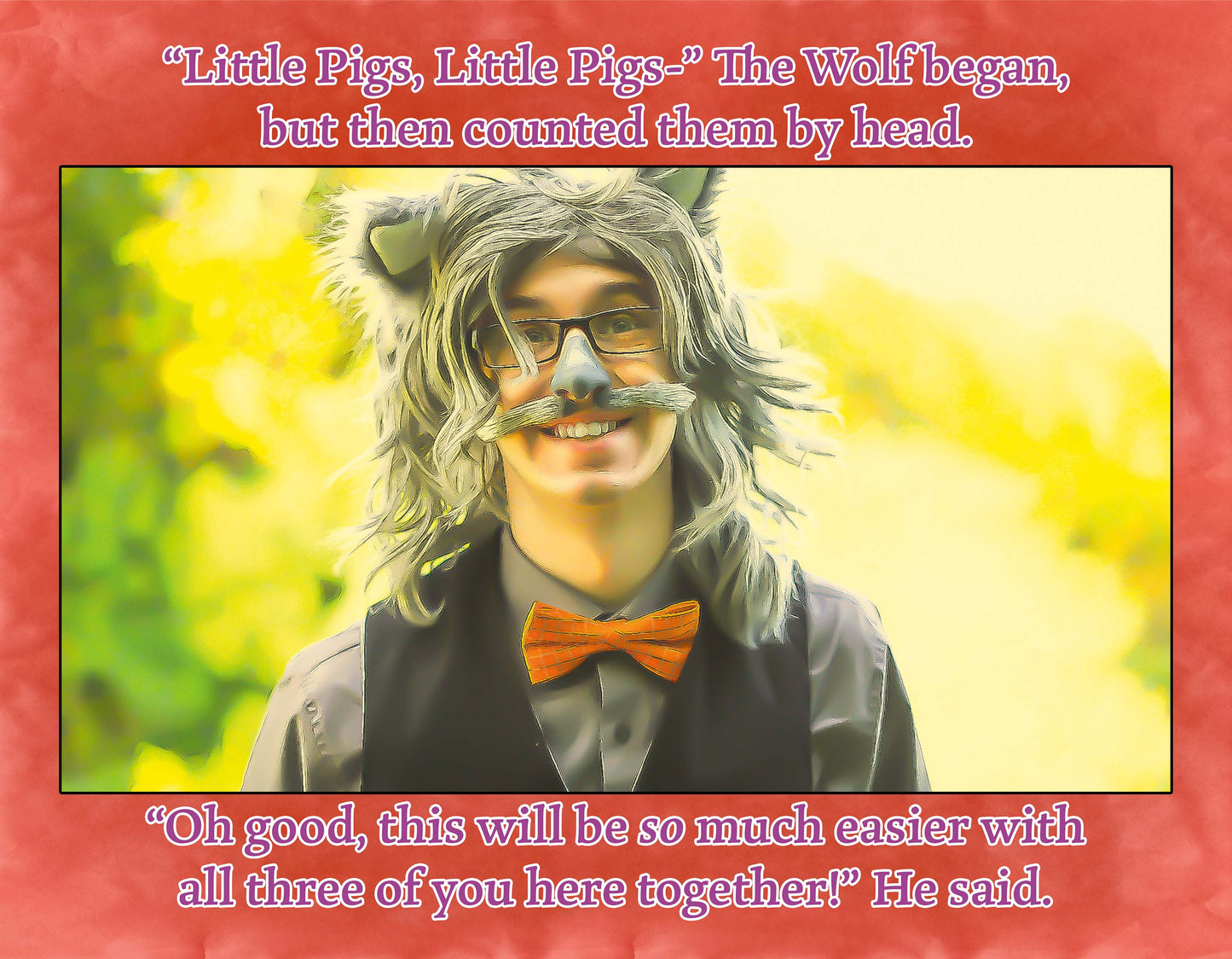 RHYME TIME TALES Presents: The Big Band Wolf and the Three Little Pigs (Soft Cover)