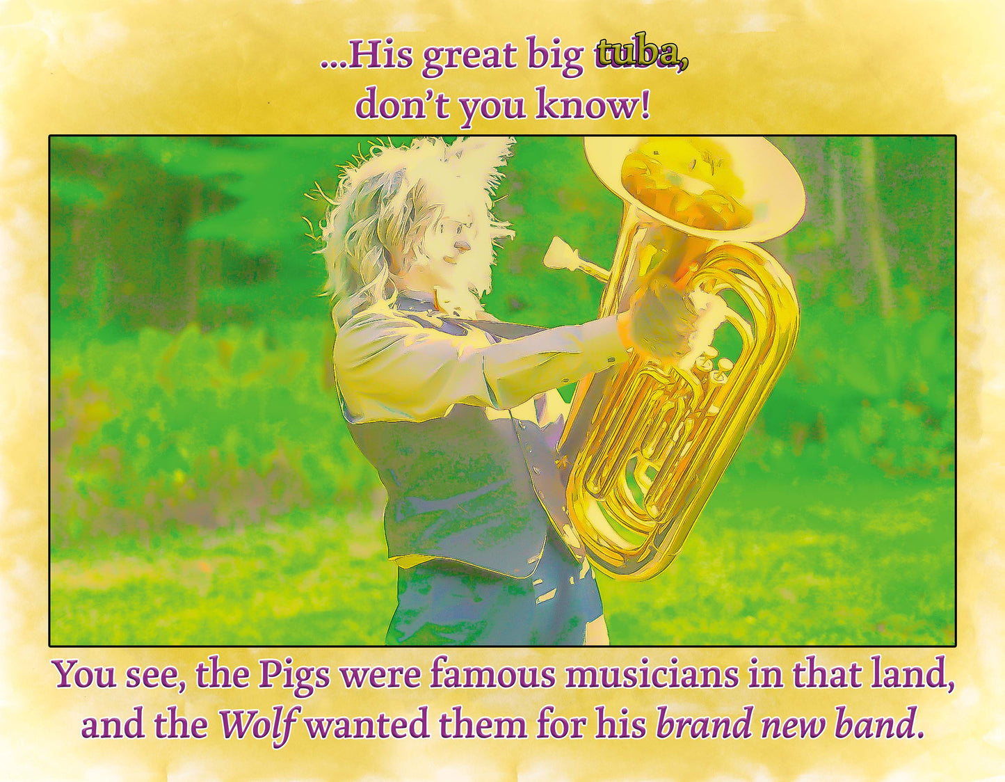 RHYME TIME TALES Presents: The Big Band Wolf and the Three Little Pigs